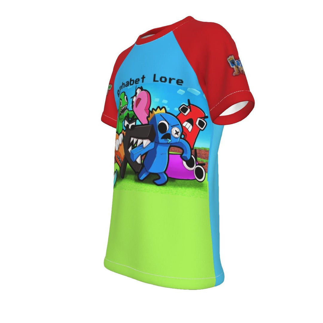 Kids Rainbow Friends Alphabet Lore Shirt Image 4