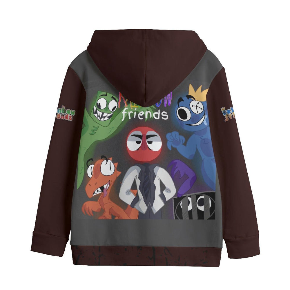 Kids Rainbow Friends Pullover Hoodie Image 2