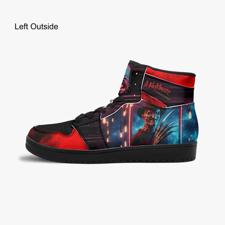 Freddy Nightmare on Elm Street High Top Sneakers Unisex PU Leather Comfortable Image 6