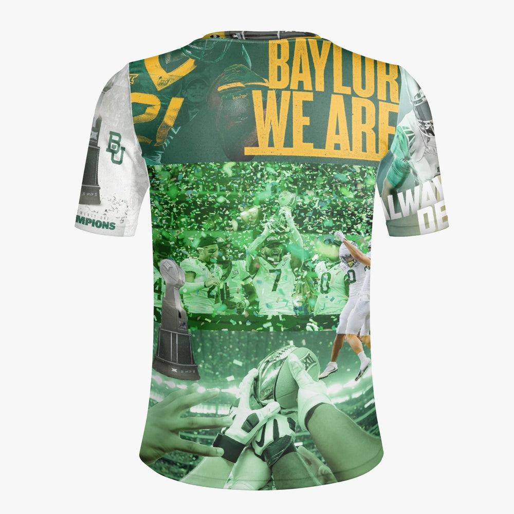 Baylor Big 12 Championship Shirt Classic Fit Polyester Spandex All-Over Print Image 2