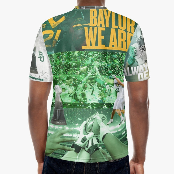 Baylor Big 12 Championship Shirt Classic Fit Polyester Spandex All-Over Print Image 4