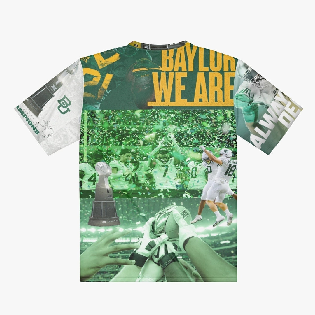 Baylor Big 12 Championship Shirt Classic Fit Polyester Spandex All-Over Print Image 6