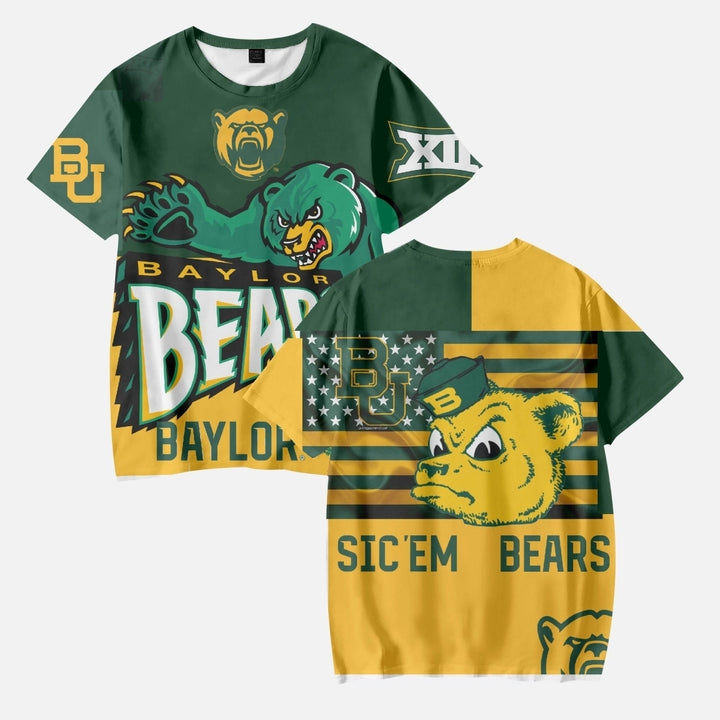 Baylor Kids Shirt Polyester Loose Fit Classic Round Collar Available Sizes 110-160 Image 3