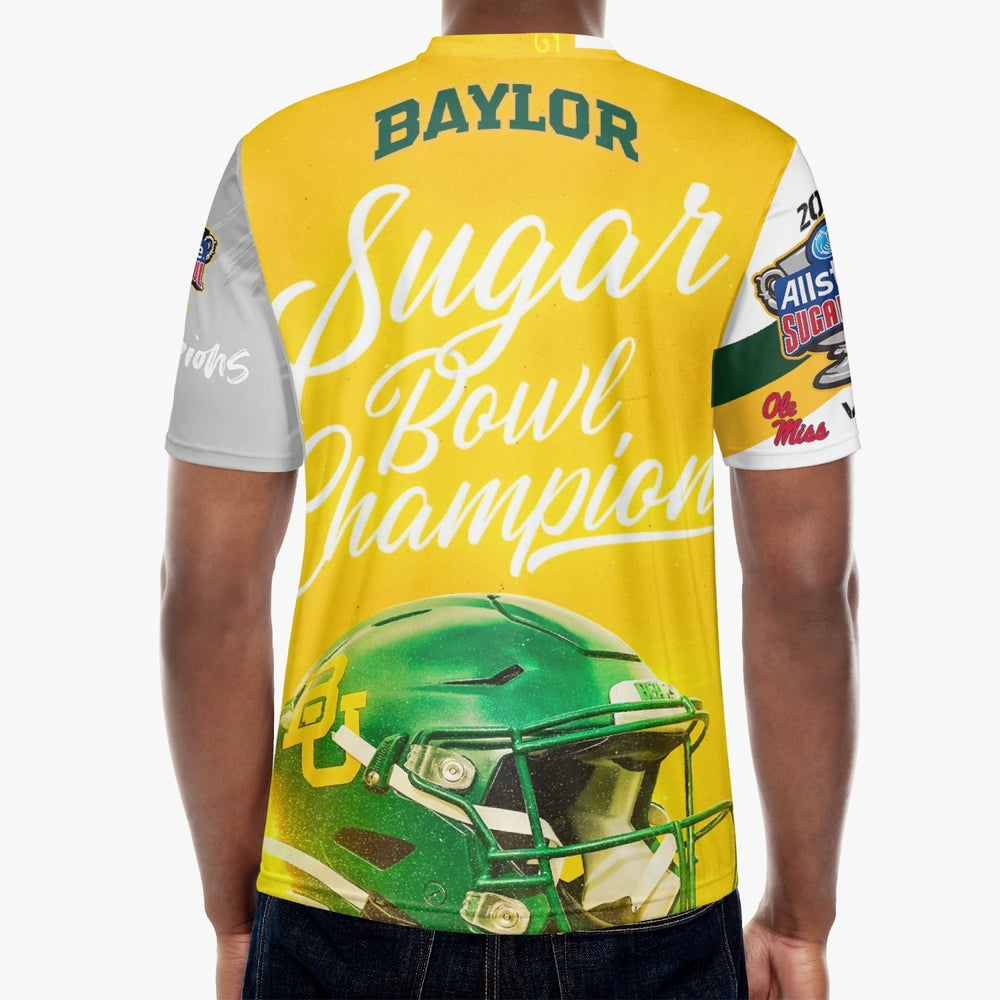 Baylor Sugar Champions Bowl Shirt Classic Fit Polyester Spandex Size Up Image 2