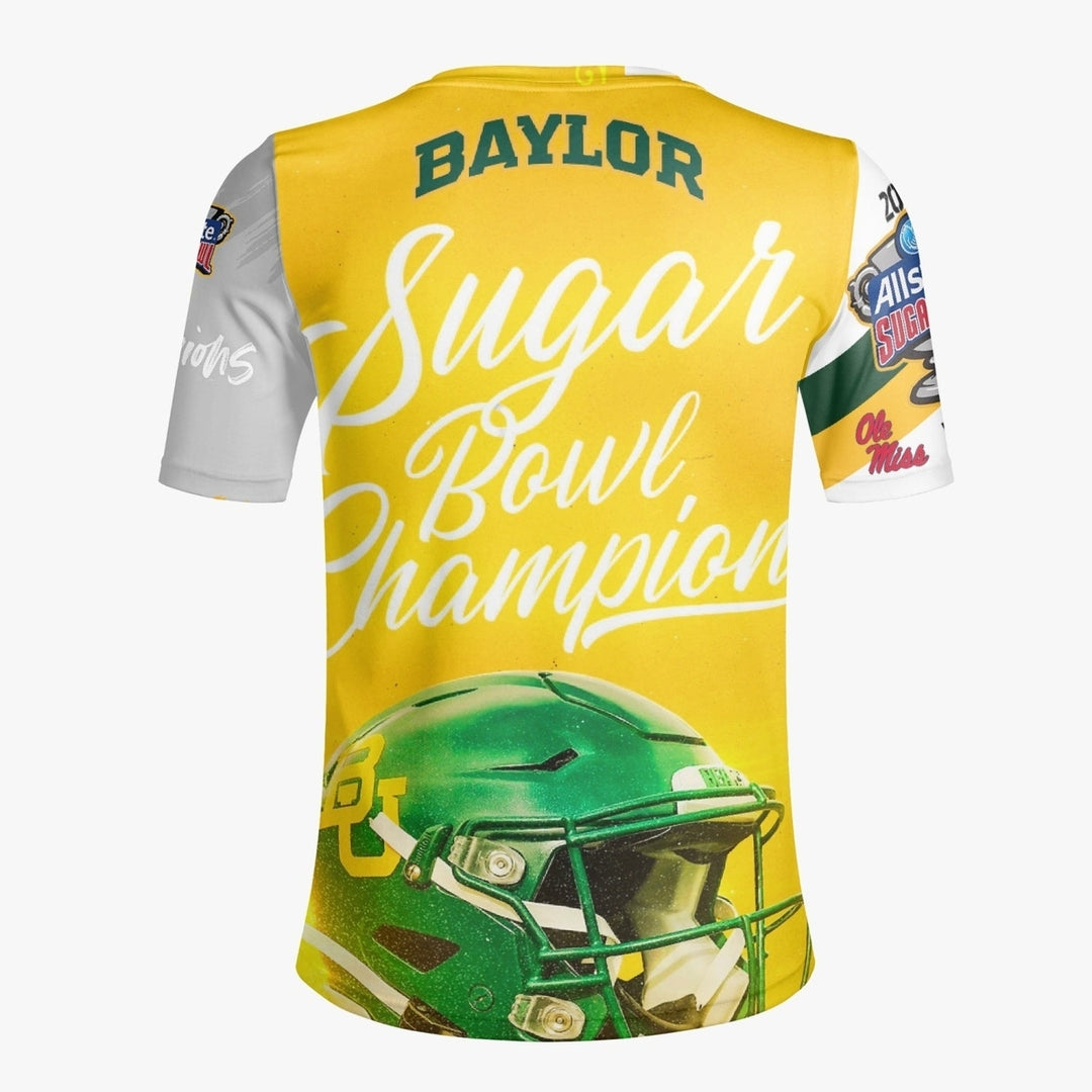 Baylor Sugar Champions Bowl Shirt Classic Fit Polyester Spandex Size Up Image 4