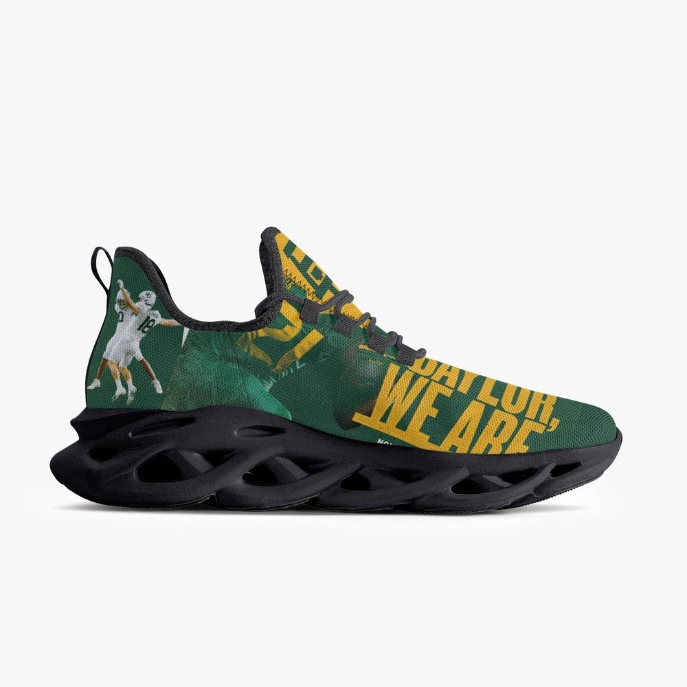 Baylor SIC EM Bears Shoes Unisex Lightweight Lace-up Athletic Sneakers Size 5-14 Image 2