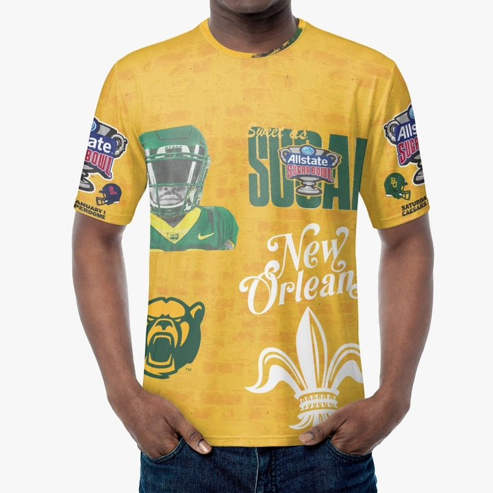 Baylor Sugar Bowl Shirt Classic Fit Polyester Spandex Small Sizes Up Required Image 1