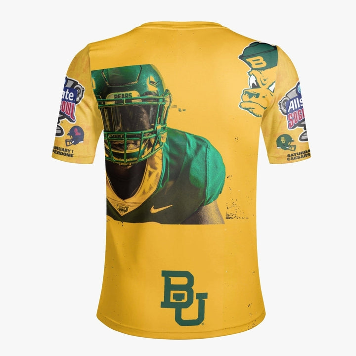 Baylor Sugar Bowl Shirt Classic Fit Polyester Spandex Small Sizes Up Required Image 4