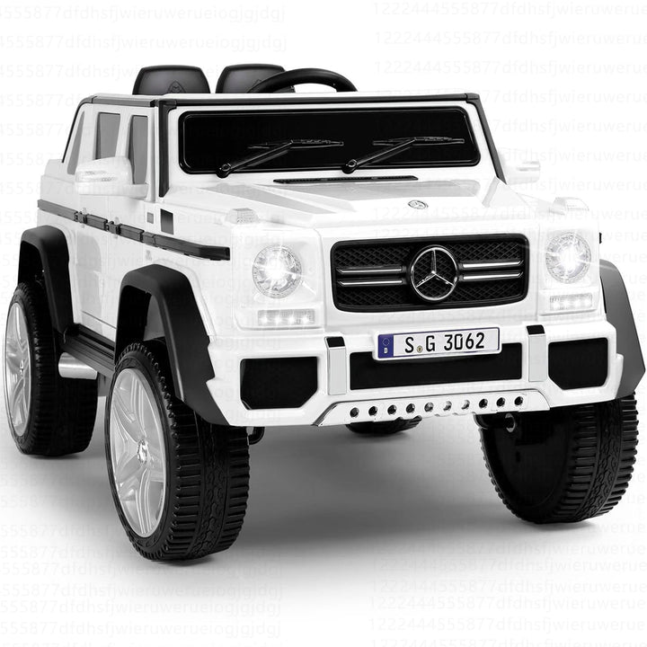 Costway Mercedes Benz 12V Electric Kids Ride On Car RC Remote Control W/Trunk Image 4