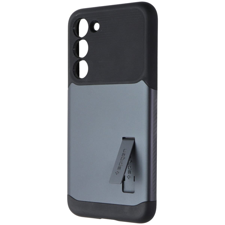 Spigen Slim Armor Case w/Kickstand for Samsung Galaxy S23+ (Plus) - Metal Slate Image 1