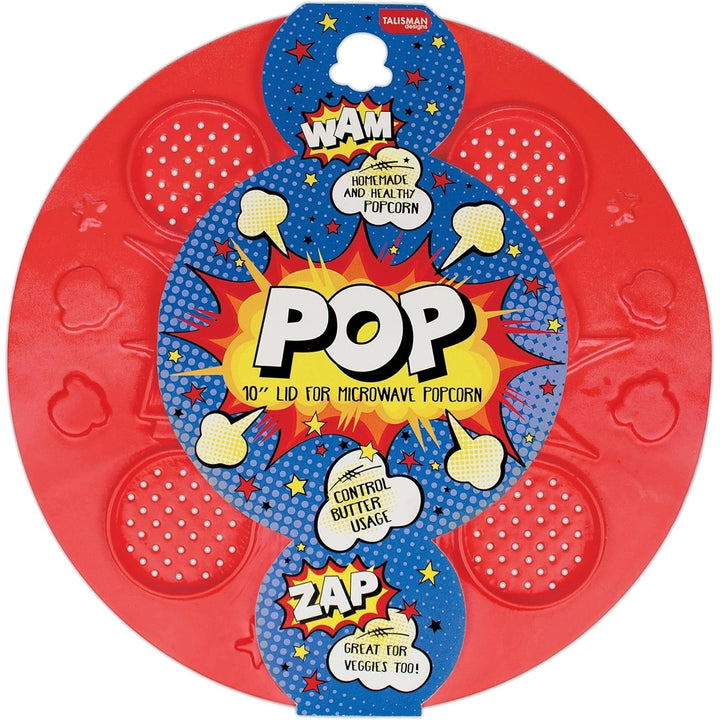 Talisman Pop- Microwave silicone popcorn lid Image 1