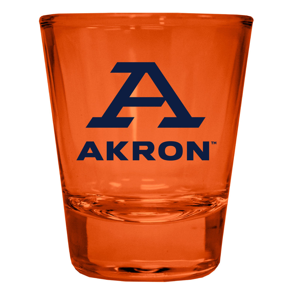 Akron Zips Full Color 2oz Shot Glass Officially Licensed Collegiate Product Image 2