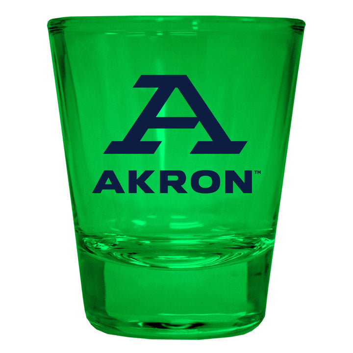 Akron Zips Full Color 2oz Shot Glass Officially Licensed Collegiate Product Image 3