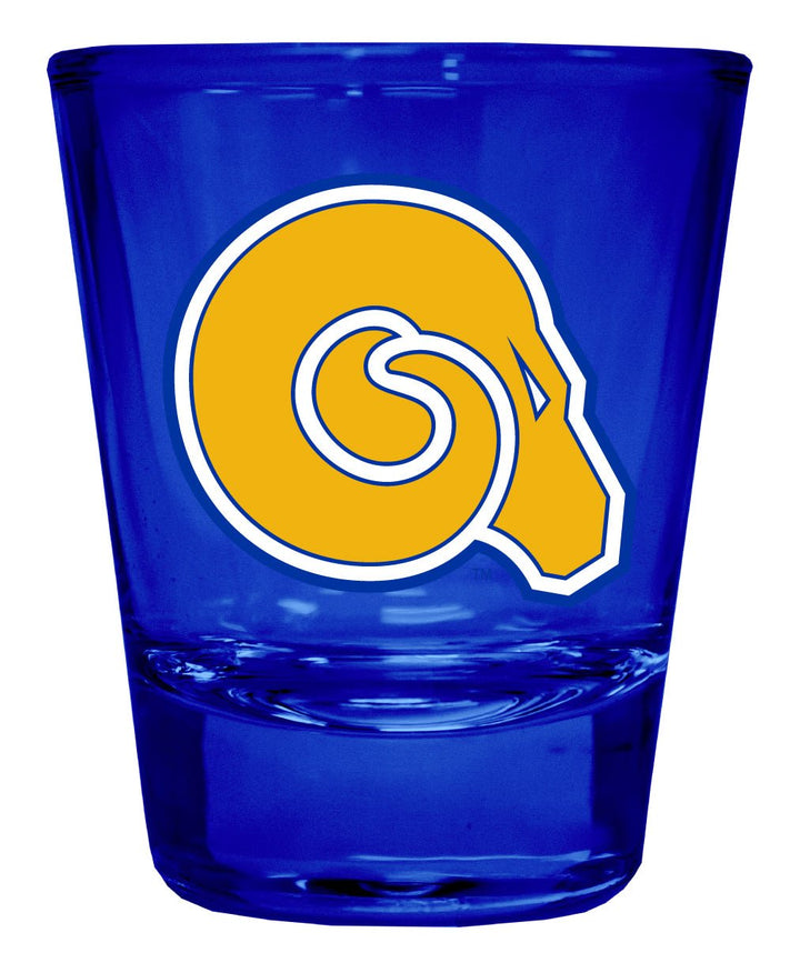 Albany State University Full Color 2oz Shot Glass Officially Licensed Collegiate Product Image 1