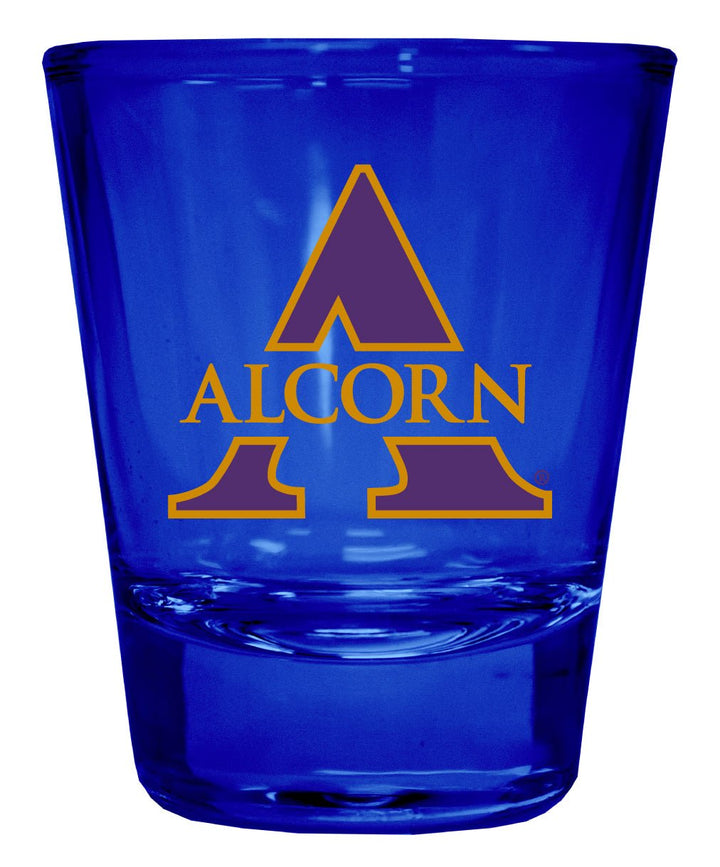 Alcorn State Braves Full Color 2oz Shot Glass Officially Licensed Collegiate Product Image 3