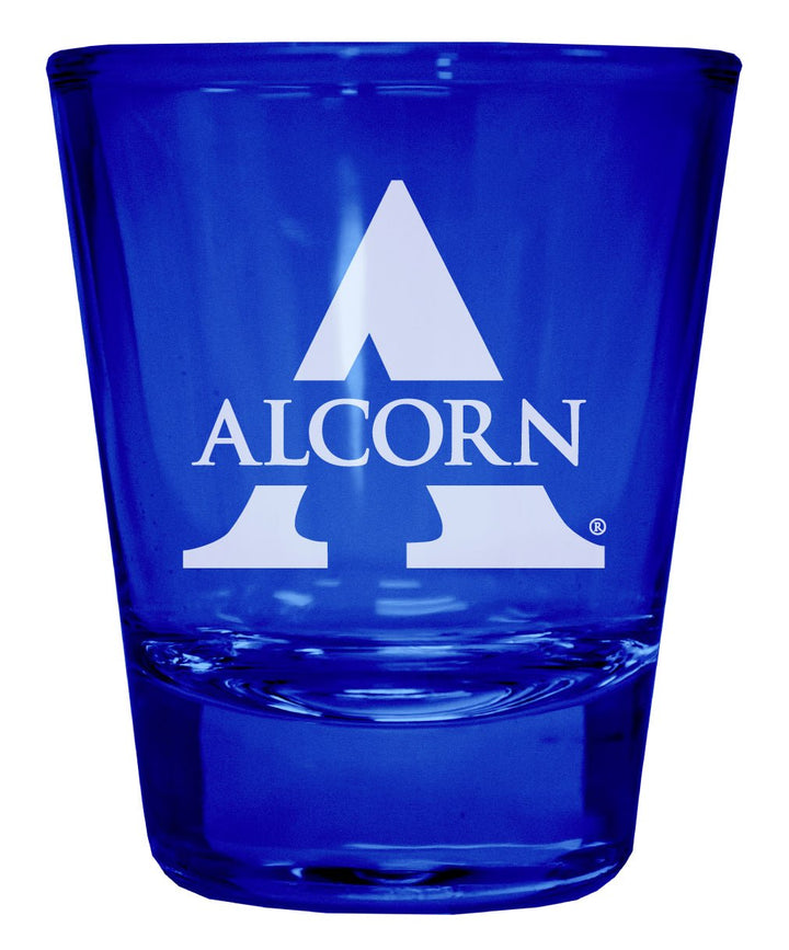 Alcorn State Braves Engraved Full Color 2oz Shot Glass Officially Licensed Collegiate Product Image 2