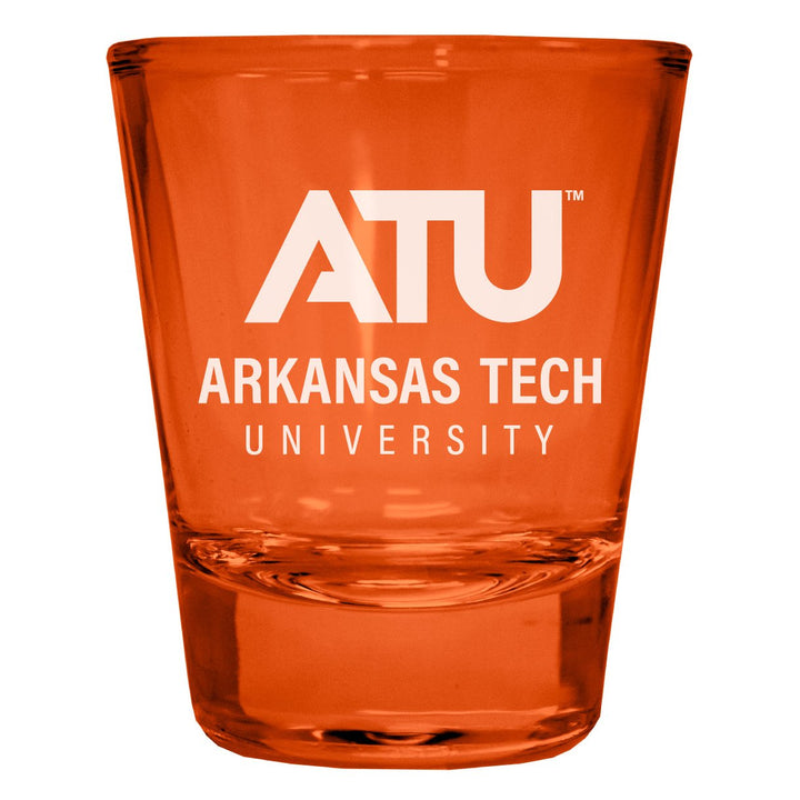 Arkansas Tech University Engraved Full Color 2oz Shot Glass Officially Licensed Collegiate Product Image 4