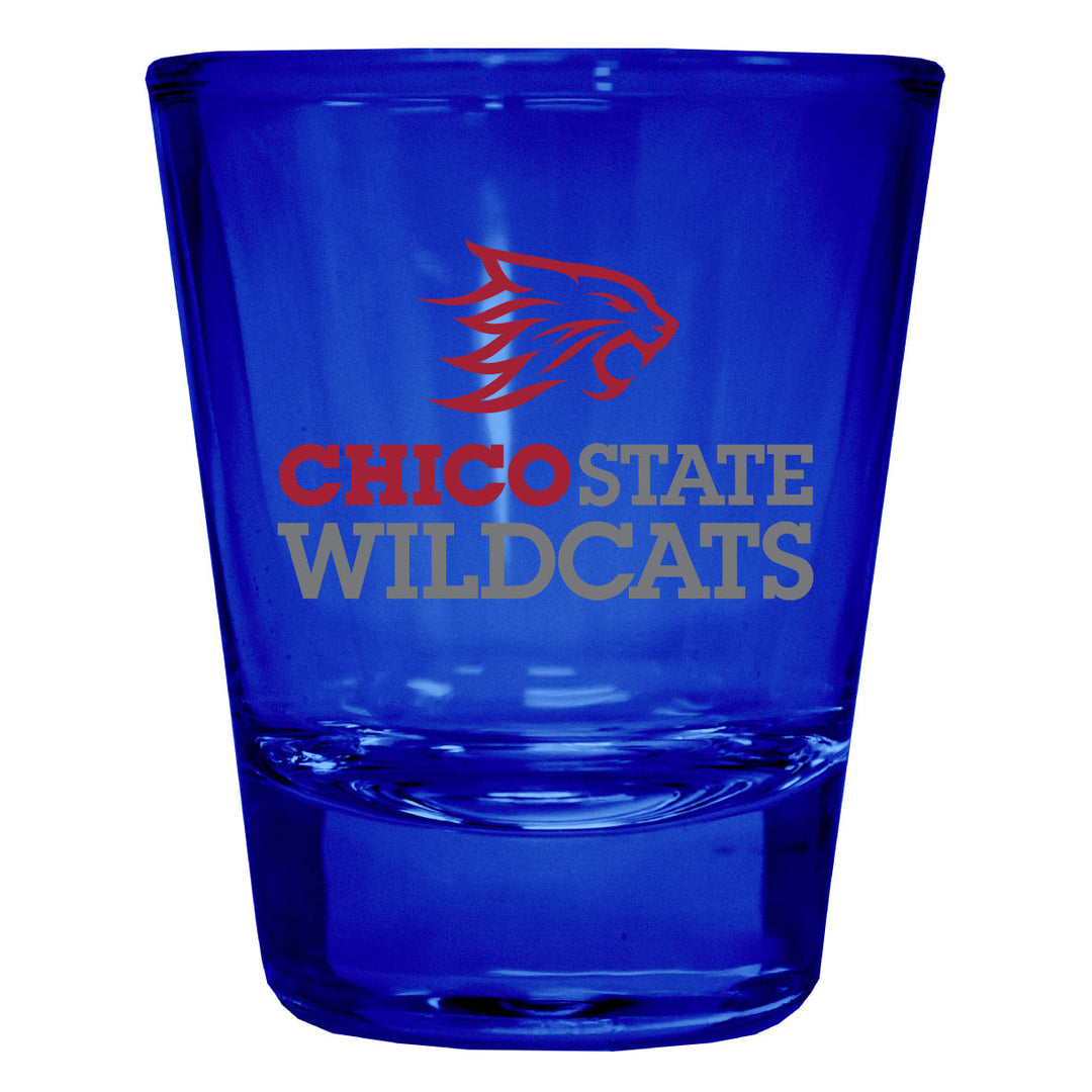 California State University Chico Full Color 2oz Shot Glass Officially Licensed Collegiate Product Image 2