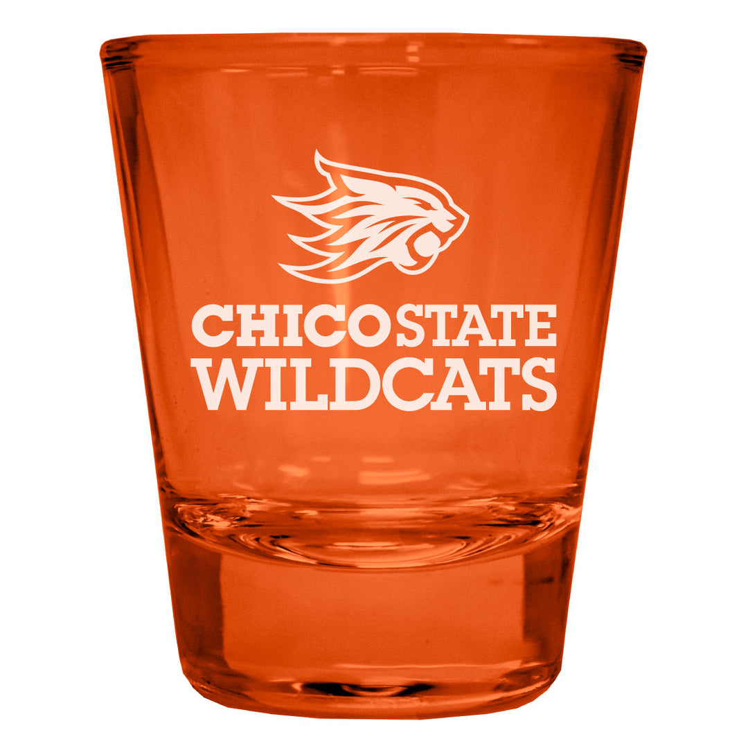 California State University Chico Engraved Full Color 2oz Shot Glass Officially Licensed Collegiate Product Image 4