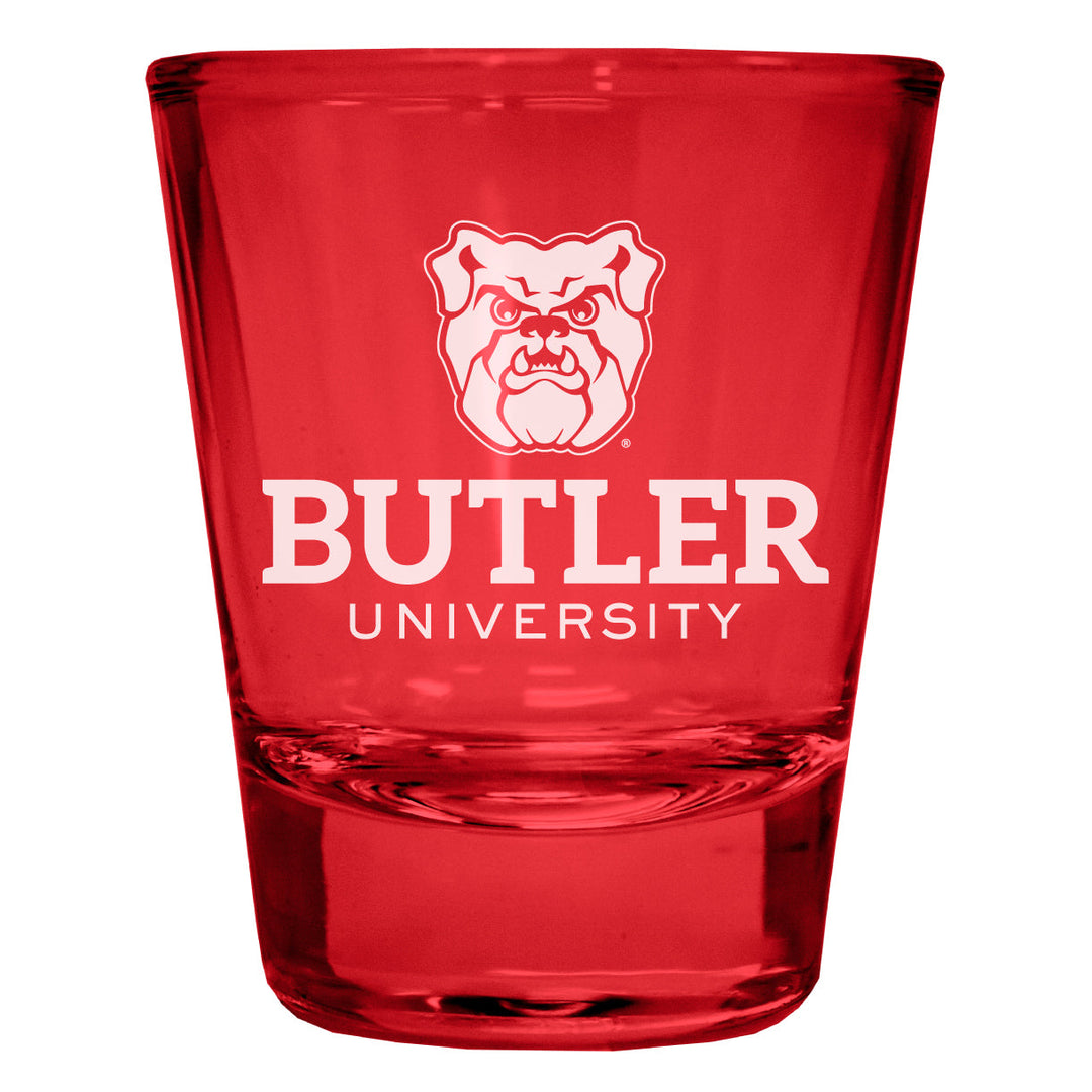 Butler Bulldogs Engraved Full Color 2oz Shot Glass Officially Licensed Collegiate Product Image 3