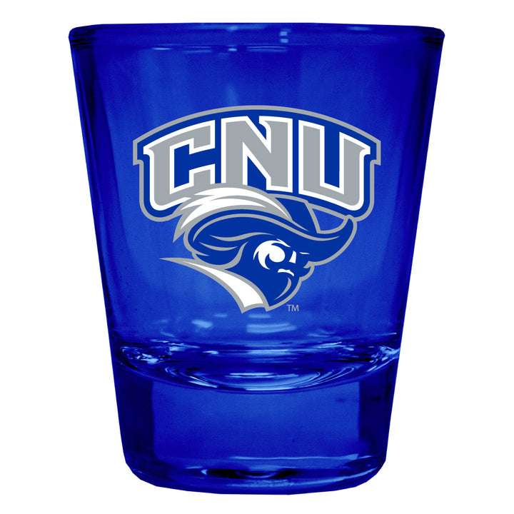 Christopher Newport Captains Full Color 2oz Shot Glass Officially Licensed Collegiate Product Image 4