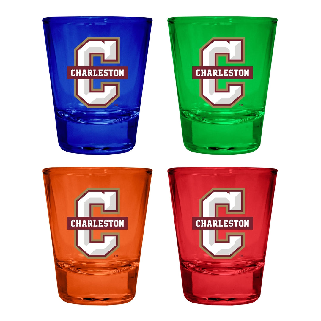 College of Charleston Full Color 2oz Shot Glass Officially Licensed Collegiate Product Image 3