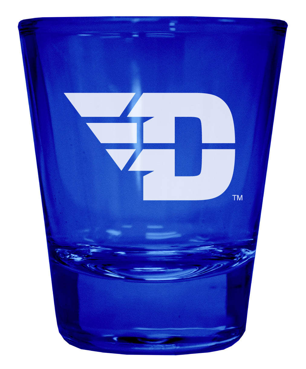 Dayton Flyers Engraved Full Color 2oz Shot Glass Officially Licensed Collegiate Product Image 2