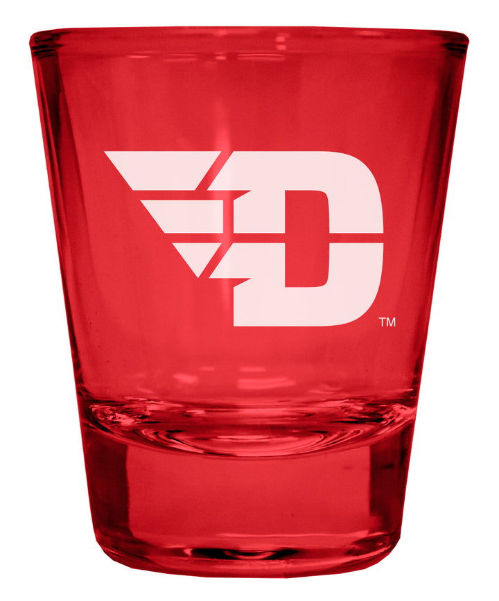 Dayton Flyers Engraved Full Color 2oz Shot Glass Officially Licensed Collegiate Product Image 3