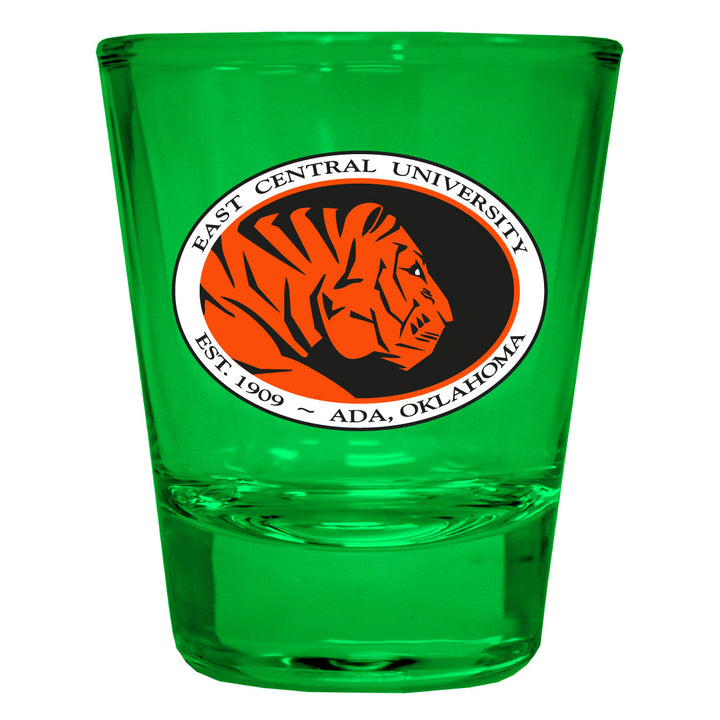 East Central University Tigers Full Color 2oz Shot Glass Officially Licensed Collegiate Product Image 4