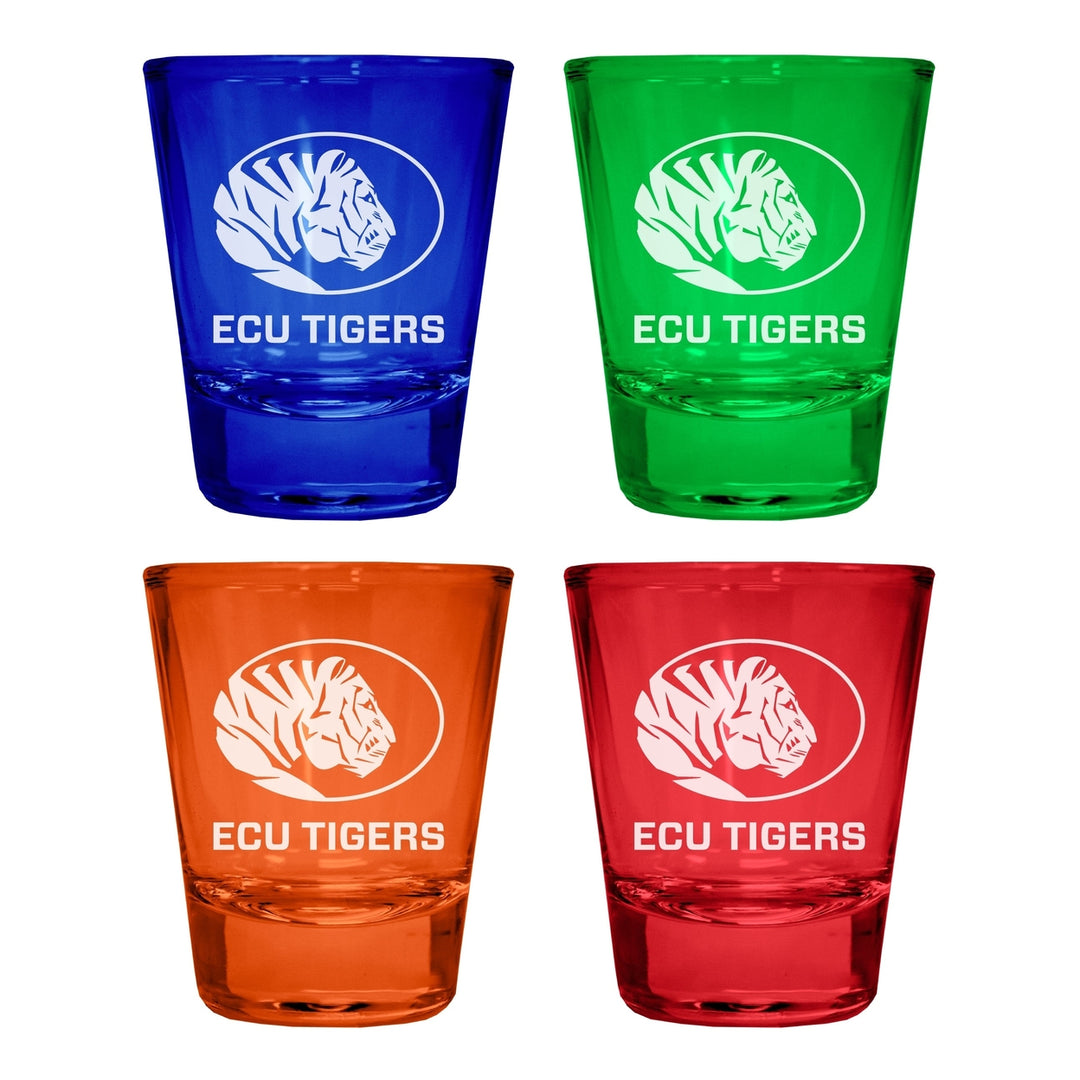 East Central University Tigers Engraved Full Color 2oz Shot Glass Officially Licensed Collegiate Product Image 4