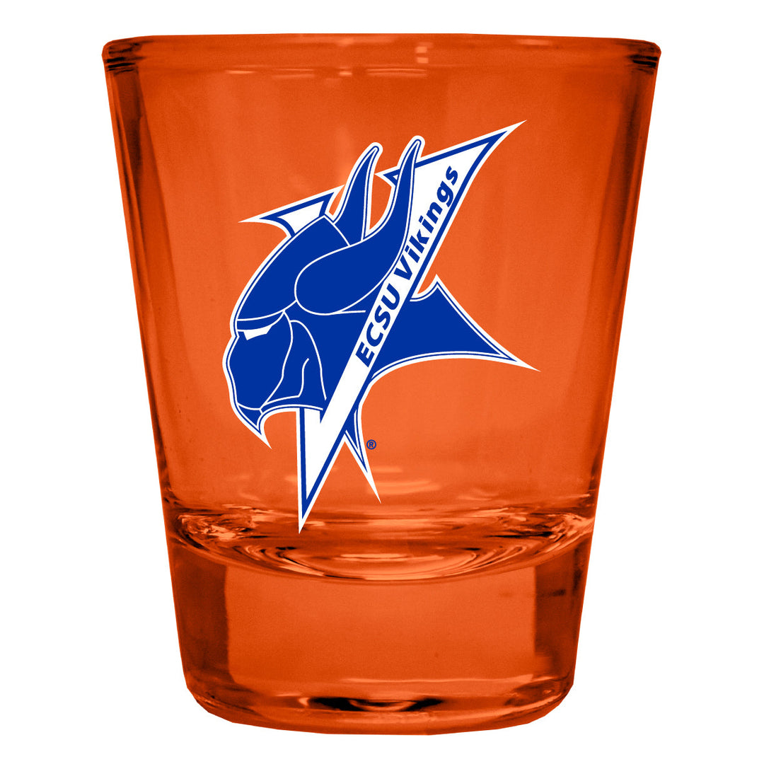 Elizabeth City State University Full Color 2oz Shot Glass Officially Licensed Collegiate Product Image 2