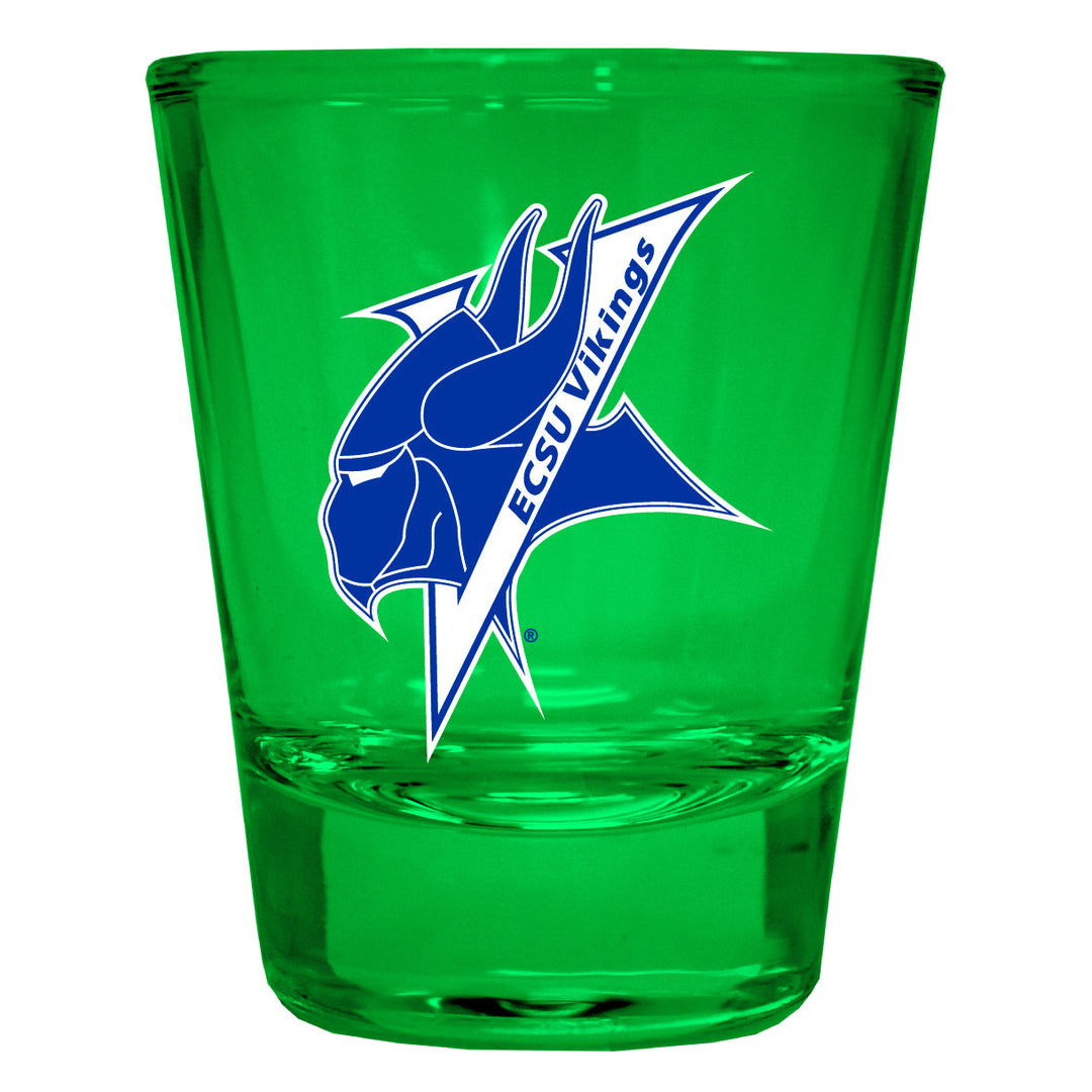 Elizabeth City State University Full Color 2oz Shot Glass Officially Licensed Collegiate Product Image 4