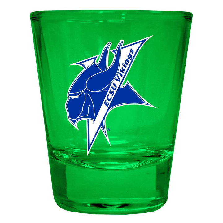 Elizabeth City State University Full Color 2oz Shot Glass Officially Licensed Collegiate Product Image 1