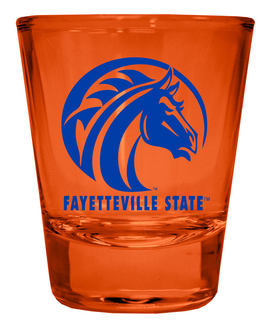 Fayetteville State University Full Color 2oz Shot Glass Officially Licensed Collegiate Product Image 1