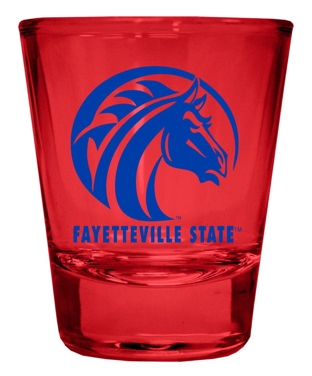 Fayetteville State University Full Color 2oz Shot Glass Officially Licensed Collegiate Product Image 2