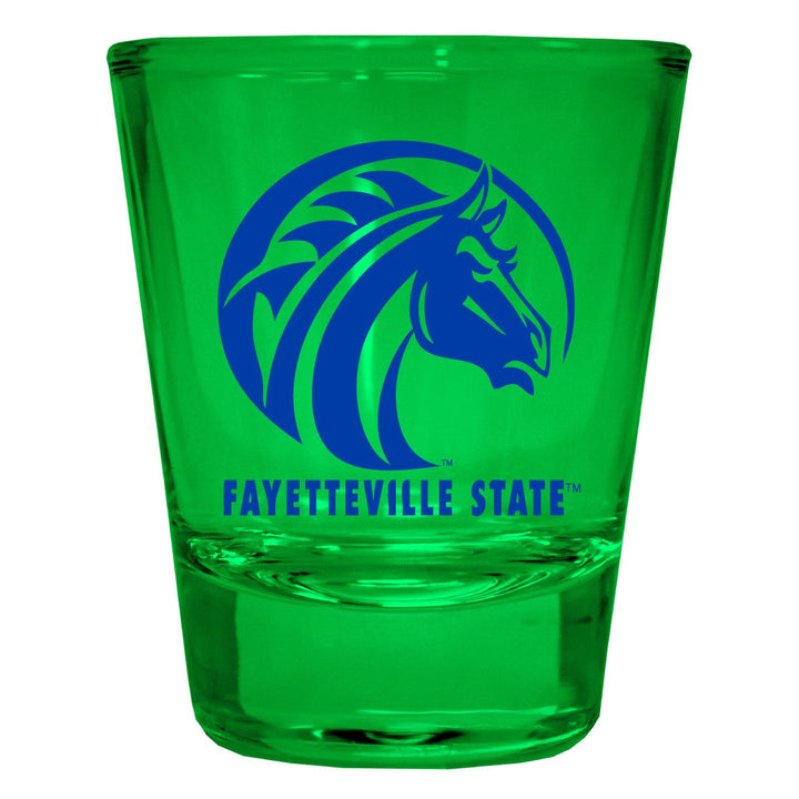 Fayetteville State University Full Color 2oz Shot Glass Officially Licensed Collegiate Product Image 4