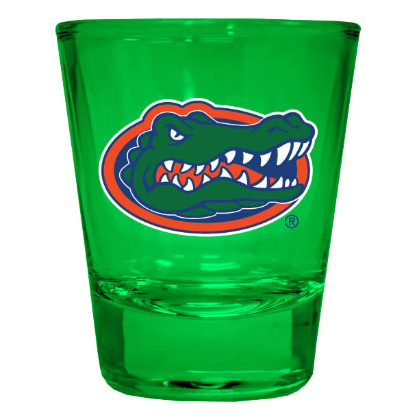 Florida Gators Full Color 2oz Shot Glass Officially Licensed Collegiate Product Image 1