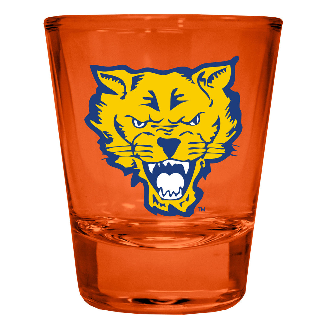 Fort Valley State University Full Color 2oz Shot Glass Officially Licensed Collegiate Product Image 1