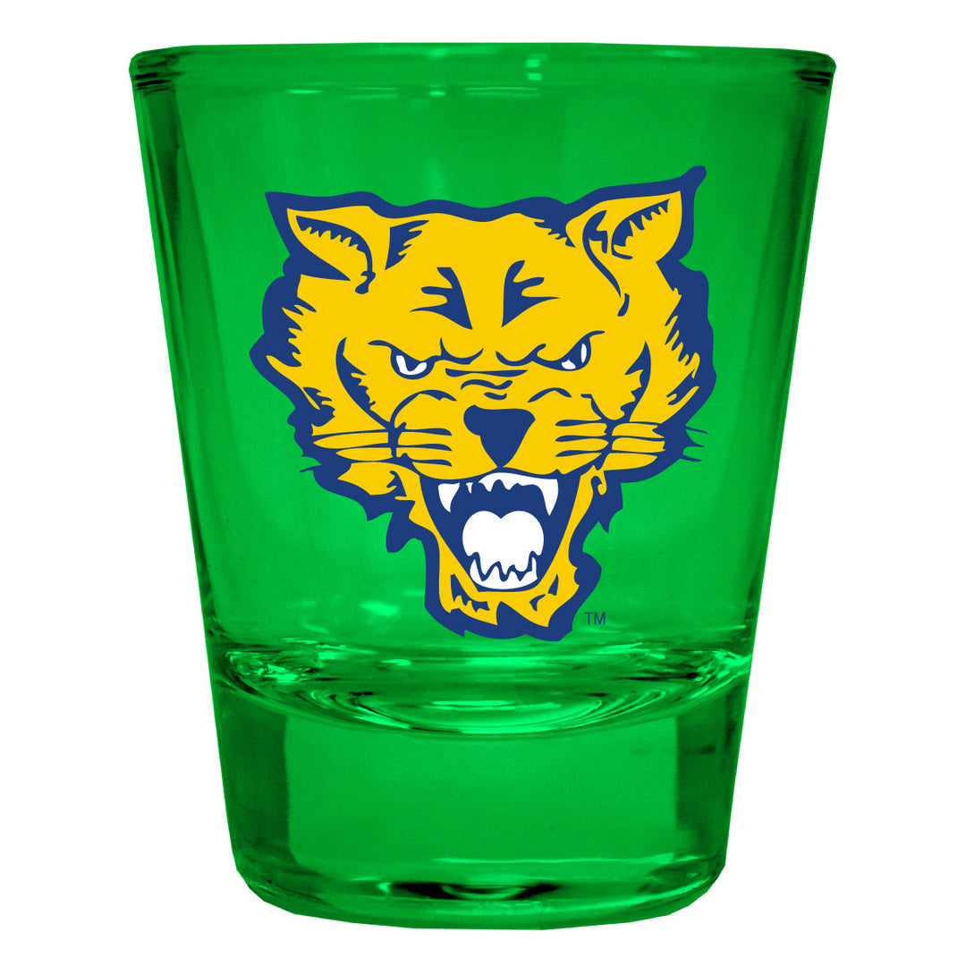 Fort Valley State University Full Color 2oz Shot Glass Officially Licensed Collegiate Product Image 2