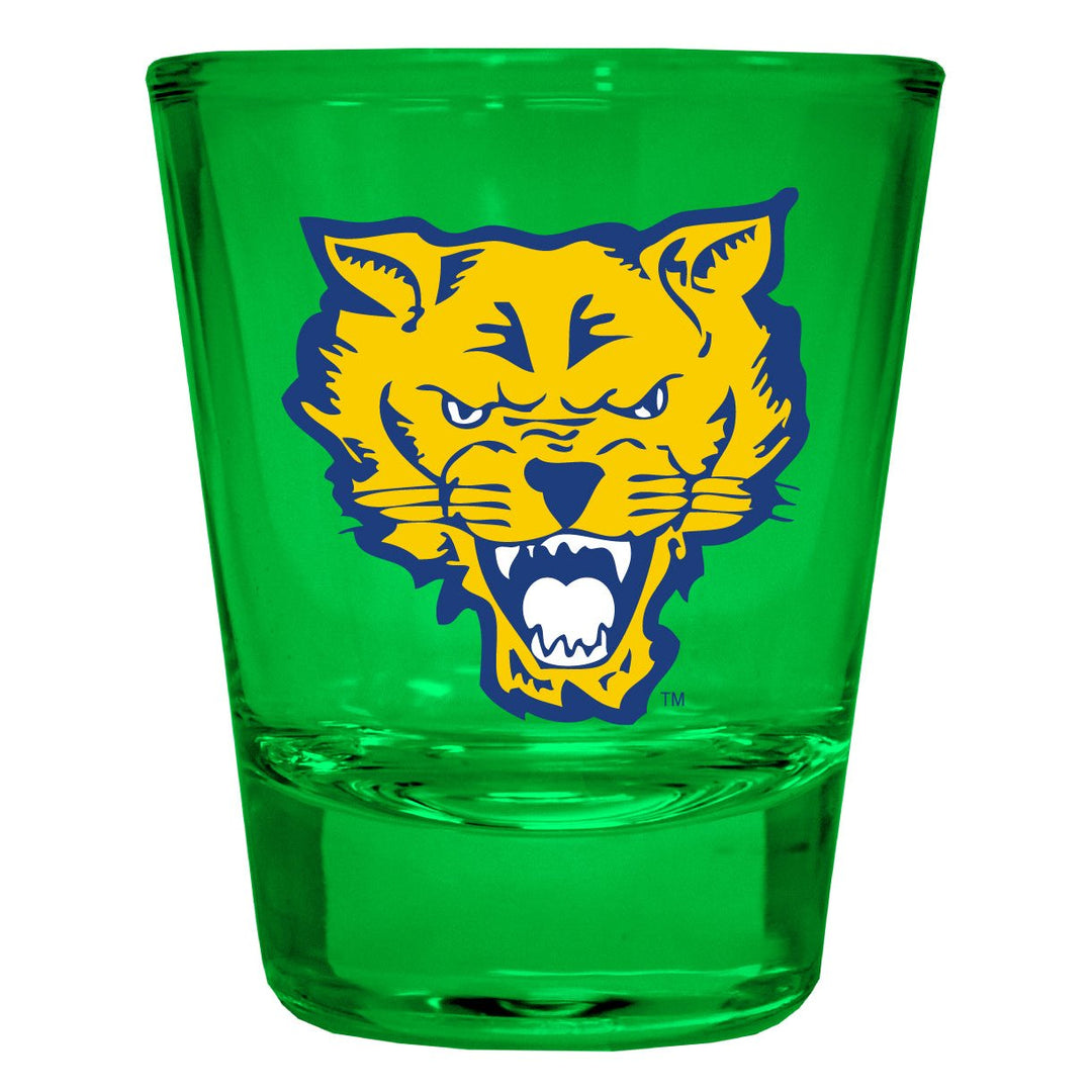 Fort Valley State University Full Color 2oz Shot Glass Officially Licensed Collegiate Product Image 1