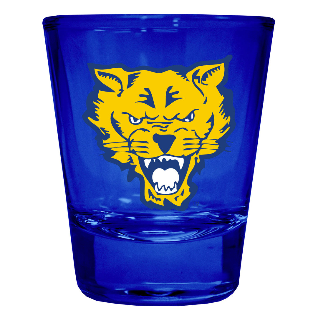 Fort Valley State University Full Color 2oz Shot Glass Officially Licensed Collegiate Product Image 3