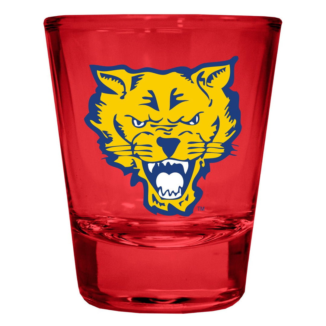 Fort Valley State University Full Color 2oz Shot Glass Officially Licensed Collegiate Product Image 1