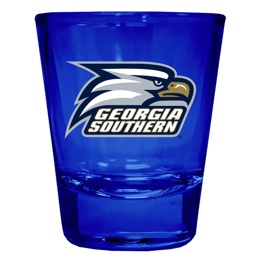 Georgia Southern Eagles Full Color 2oz Shot Glass Officially Licensed Collegiate Product Image 1