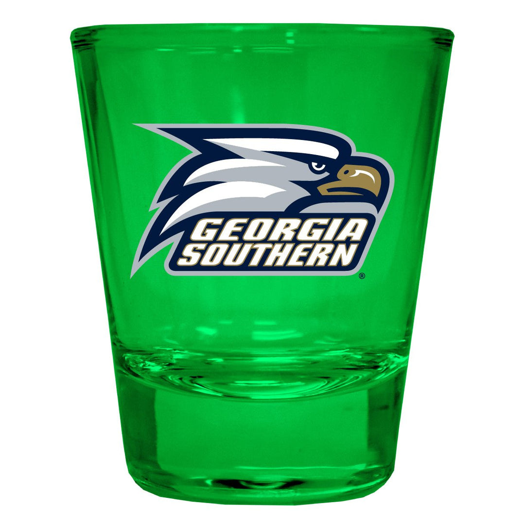 Georgia Southern Eagles Full Color 2oz Shot Glass Officially Licensed Collegiate Product Image 1