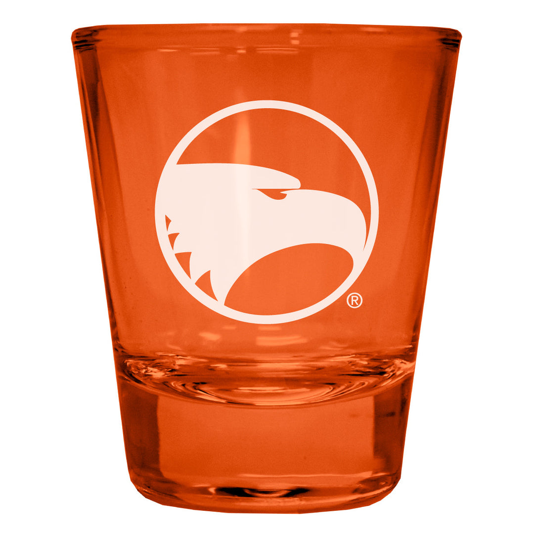 Georgia Southern Eagles Engraved Full Color 2oz Shot Glass Officially Licensed Collegiate Product Image 1