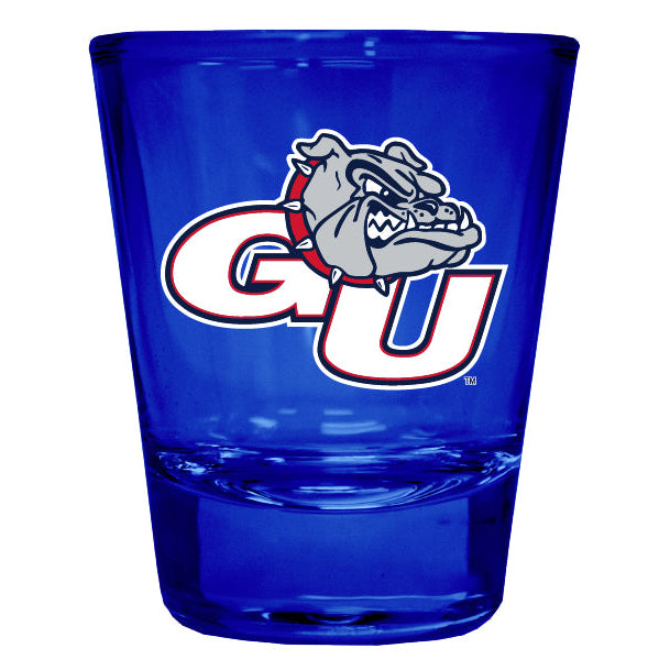 Gonzaga Bulldogs Full Color 2oz Shot Glass Officially Licensed Collegiate Product Image 1