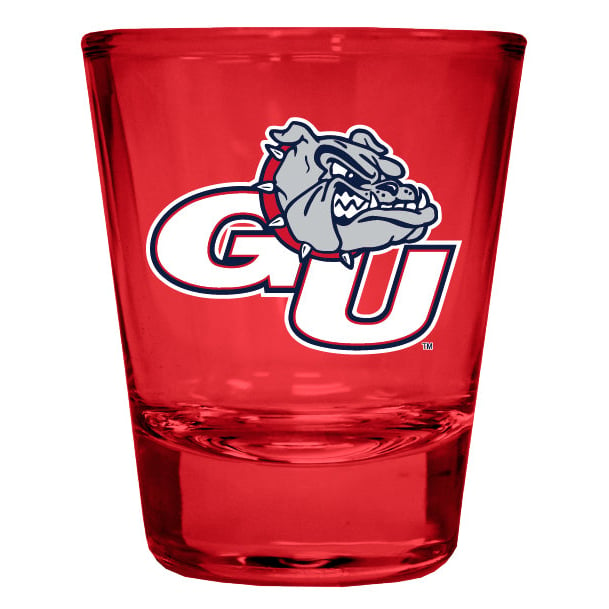 Gonzaga Bulldogs Full Color 2oz Shot Glass Officially Licensed Collegiate Product Image 1