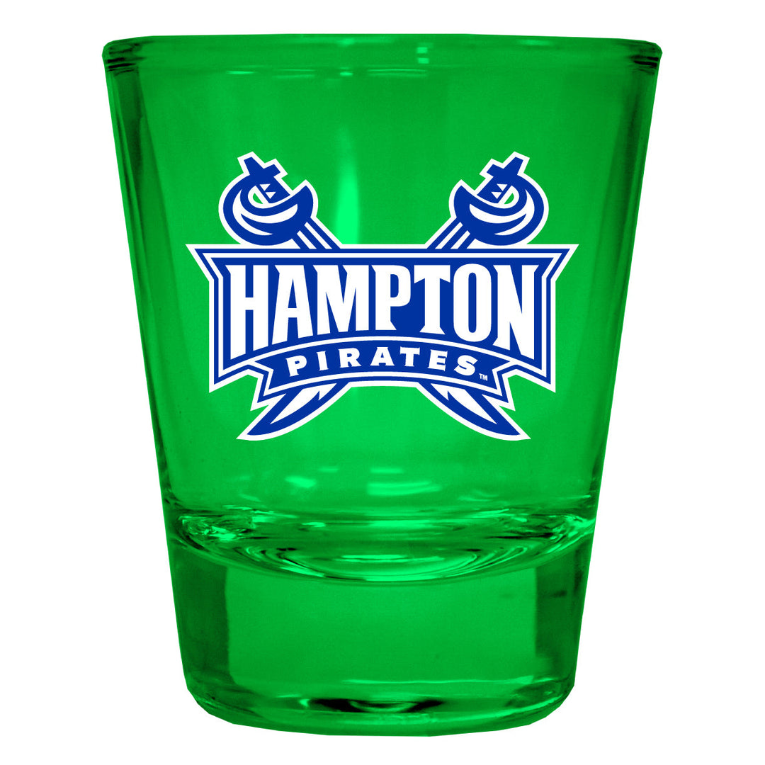 Hampton University Full Color 2oz Shot Glass Officially Licensed Collegiate Product Image 4