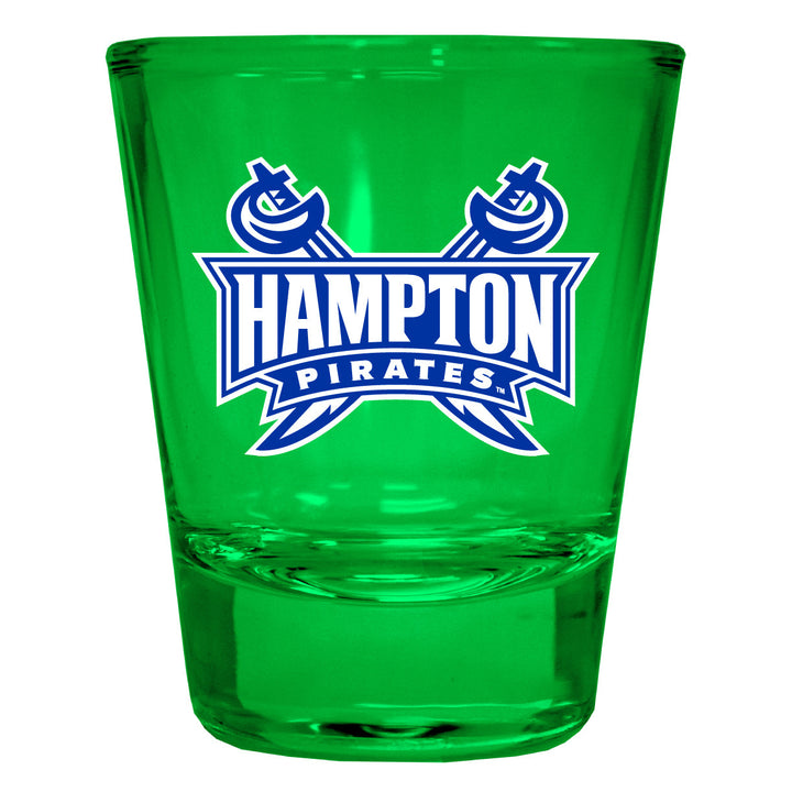 Hampton University Full Color 2oz Shot Glass Officially Licensed Collegiate Product Image 4