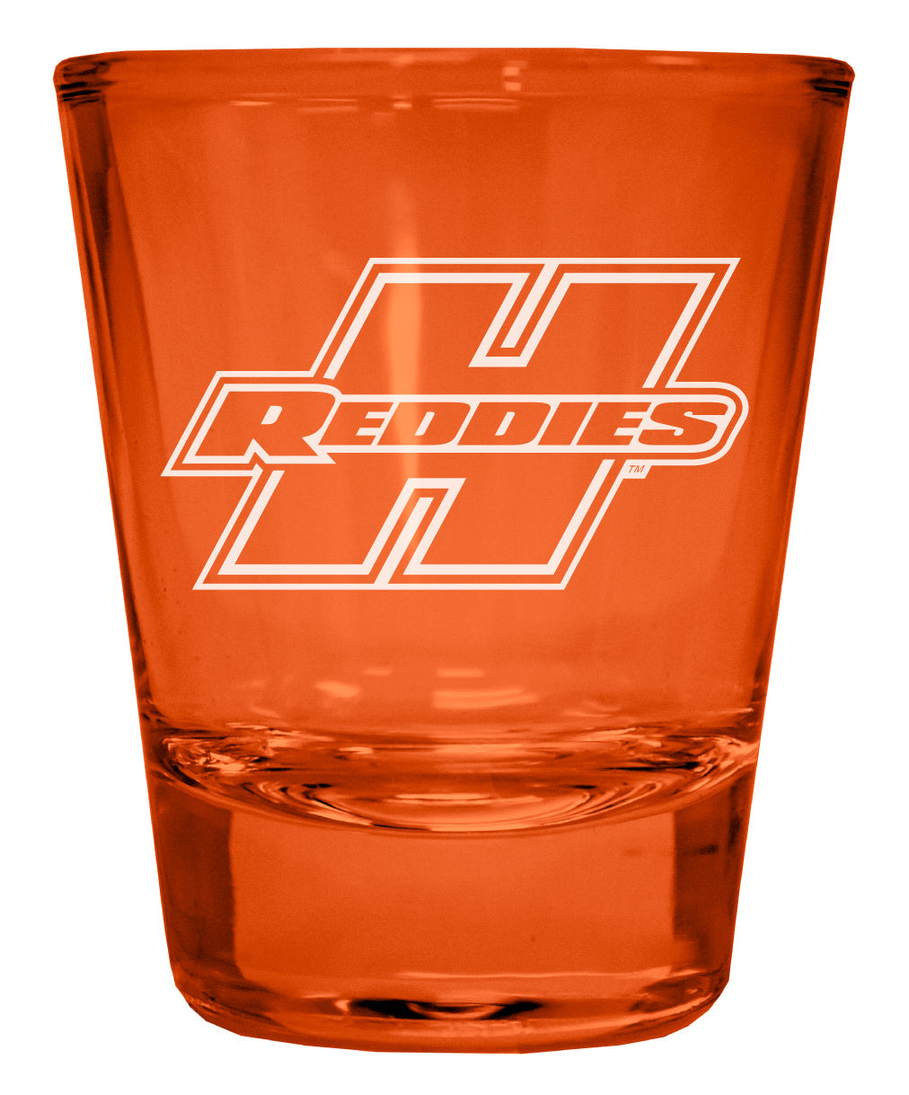 Henderson State Reddies Engraved Full Color 2oz Shot Glass Officially Licensed Collegiate Product Image 2